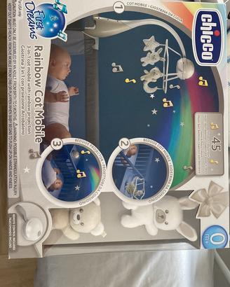 Rainbow cot mobile chicco