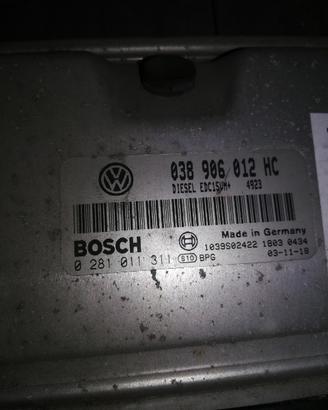 Centralina motore SKODA OCTAVIA 1896cc TDI 2004