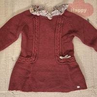 Vestito bambina 1A in lana e cachemire 