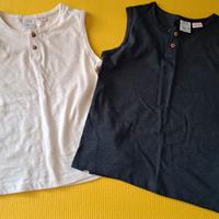 Set 2 canotte per bambino