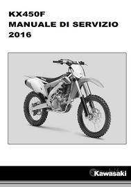 Manuali Kawasaki KX 2T KX450F-KX250F in ITALIANO