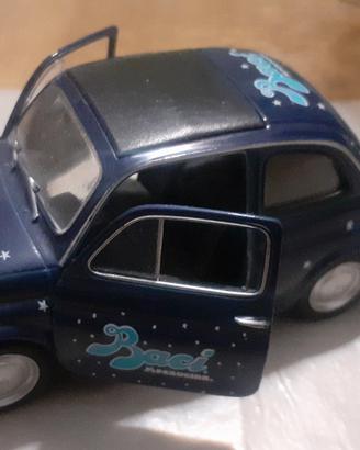 modellino  fiat 500 baci perugina