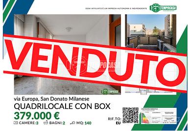 QUADRILOCALE CON BOX - VIA EUROPA, SAN DONATO MILA