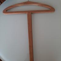 Gruccia appendiabiti metà  900 con manico centrale