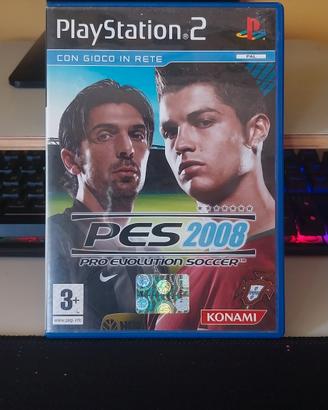 Pes 2008 Ps2 gioco 