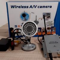 TELECAMERA SORVEGLIANZA VIA RADIO...No WiFi