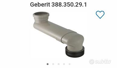 Curva Geberit art. 388.350. 29.1 a S in PVC