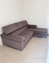 DIVANO 3 POSTI CON CHAISE LONGUE