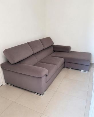 DIVANO 3 POSTI CON CHAISE LONGUE
