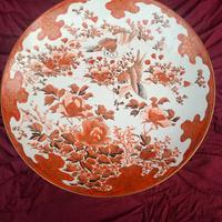 antico piatto porcellana Kutani giapponese no cina