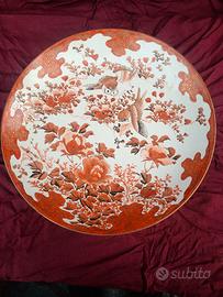 antico piatto porcellana Kutani giapponese no cina