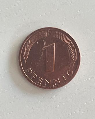 Moneta Germania 1 Pfenning - 1982-F