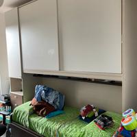 Armadio ponte 2 letti mobificio