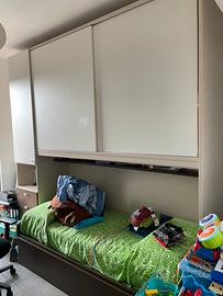 Armadio ponte 2 letti mobificio