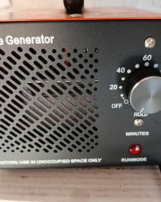 sanificatore d'aria, generatore ozono 