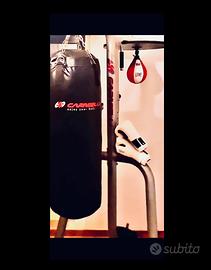 sacco boxe *italiano* con guantoni