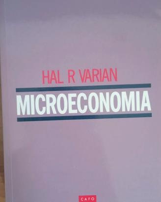 Libro Universitario di Microeconomia Varian