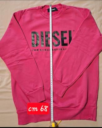 Felpa Diesel fucsia