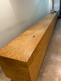 bancone legno marino