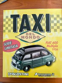 Taxi Fiat 600 del 1956 Brumm 1:43 con scatola