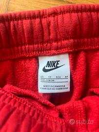 Pantaloni rossi Nike