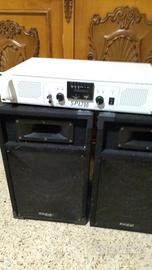 casse e amplificatore 