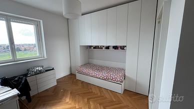 CAMERA DA LETTO PARETE PONTE DOPPIO LETTO