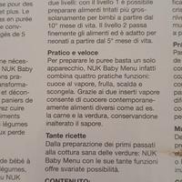 Preparatore pappe per bimbi, frulla e cuoce