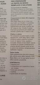 Preparatore pappe per bimbi, frulla e cuoce