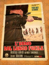 L'UOMO DAL LUNGO FUCILE manifesto originale 
