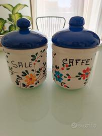 Barattoli in ceramica 