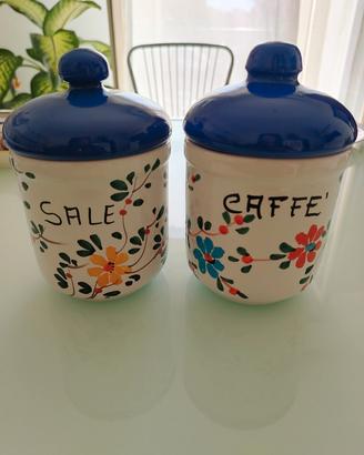 Barattoli in ceramica 