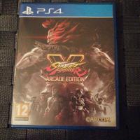 street fighter 5 e mortal kombat XL ps4