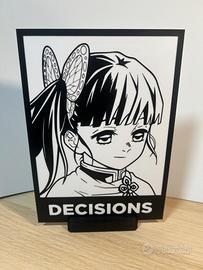 Quadretto Demon Slayer - Kanao Tsuyuri