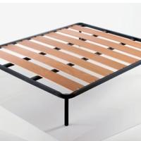 Struttura letto e rete a doghe larghe