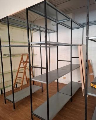 Scaffale metallo componibile