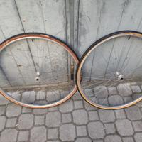 Coppia cerchi bici Record per tubolari bicicletta