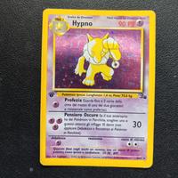 Hypno Holo Prima Edizione - Carte Pokemon Fossil