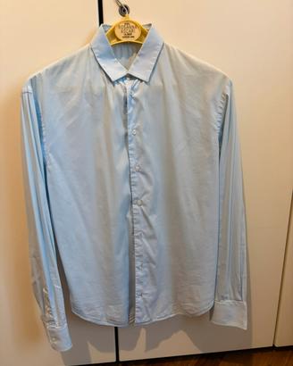Camicia azzurra Armani