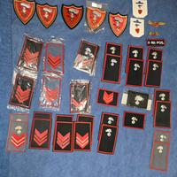 Gradi, patch, mostrine e vari dei carabinieri