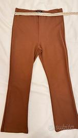 Pantalone donna gamba a trombetta