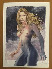 Milo Manara omaggio a Jennifer Lawrence