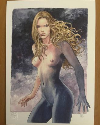 Milo Manara omaggio a Jennifer Lawrence