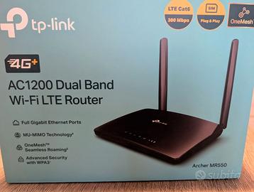 TP-Link Archer MR550 Router  4G+ (SIM) – garanzia