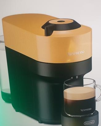 macchina caffè nespresso con porta capsule