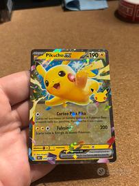 Pikachu Ex 053/128 Rara Holo Set 30 Anniversario