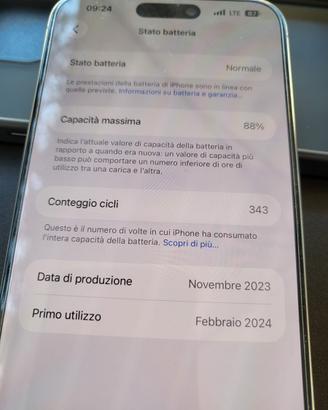 IPHONE 15 PRO MAX TITANIUM SILVER