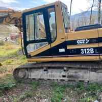 Escavatore caterpillar 312 BL triplice