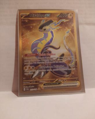 CARTA POKEMON Miraidon EX gold 