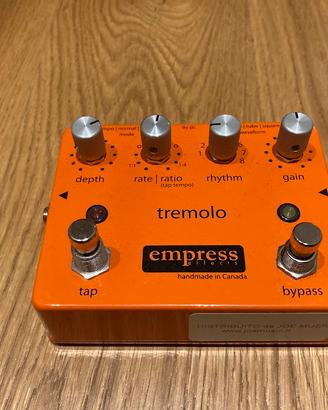 Tremolo Empress V1 chitarra true bypass